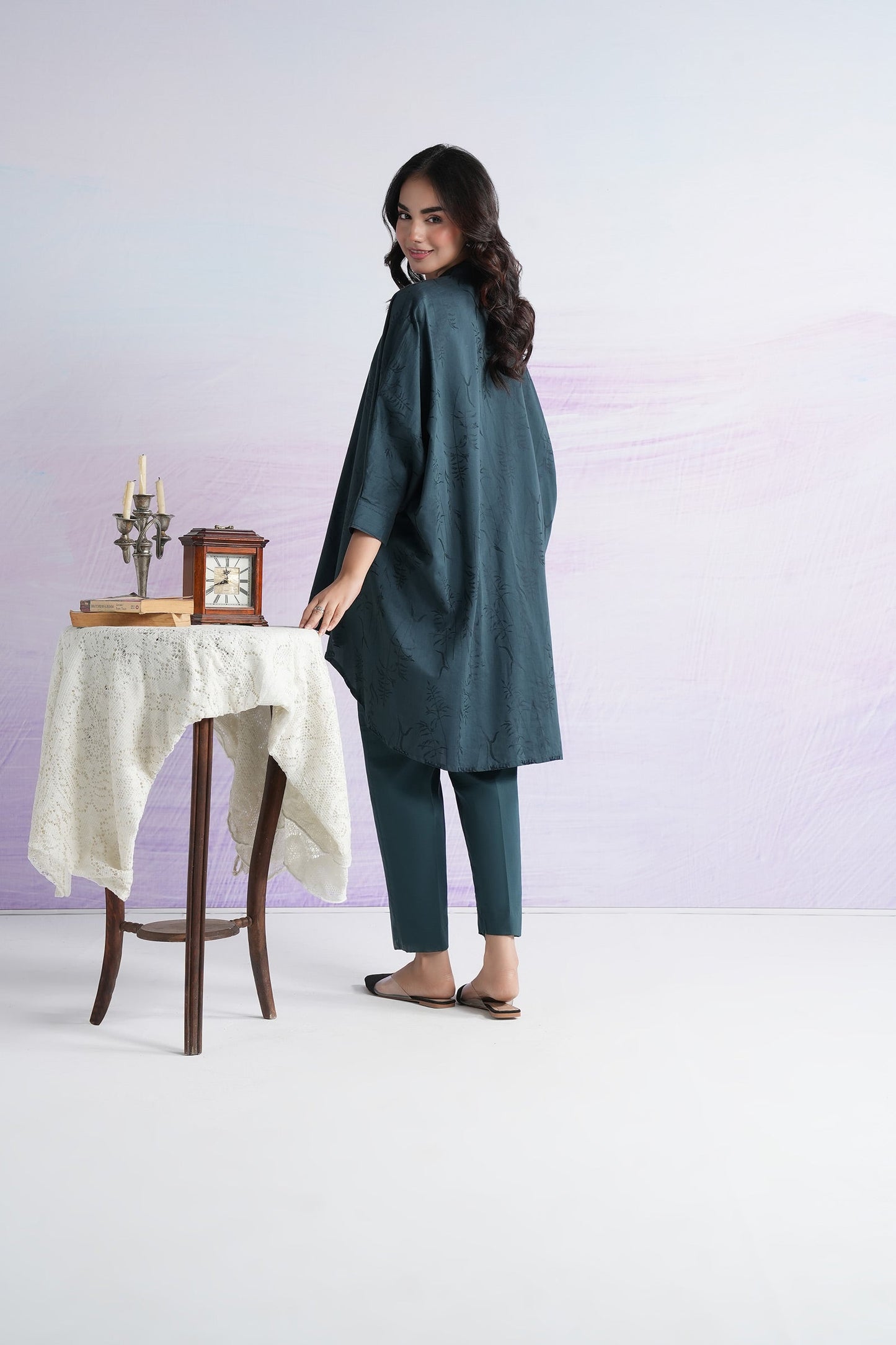 Dyed Filament Viscose Shirt