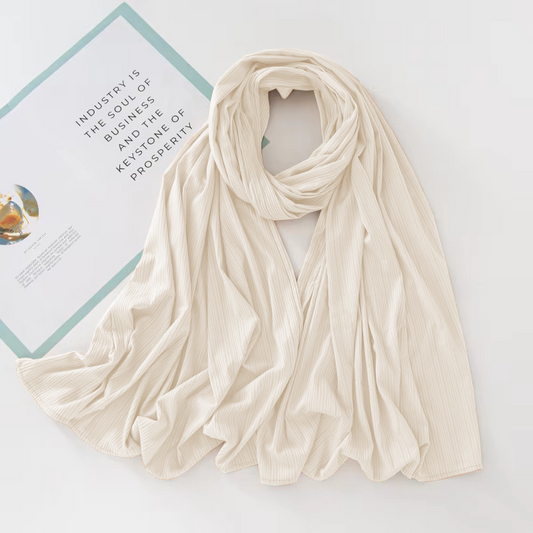 Ribbed Jersey - Cream