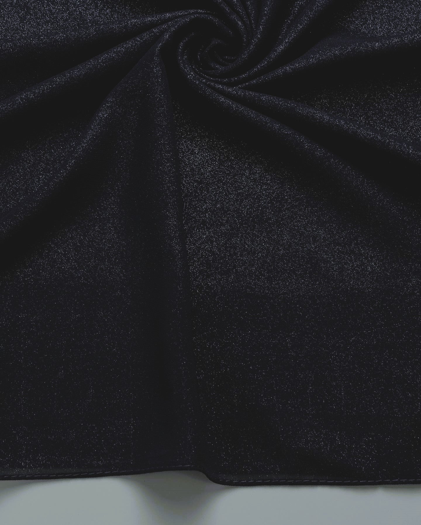 Shimmer Chiffon - Black