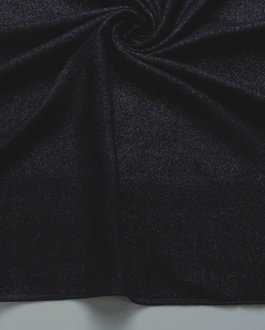 Shimmer Chiffon - Black