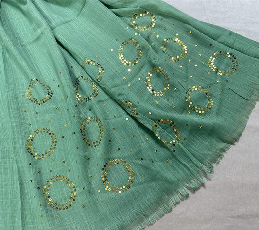 Turkish Sequence Lawn - Pista Green